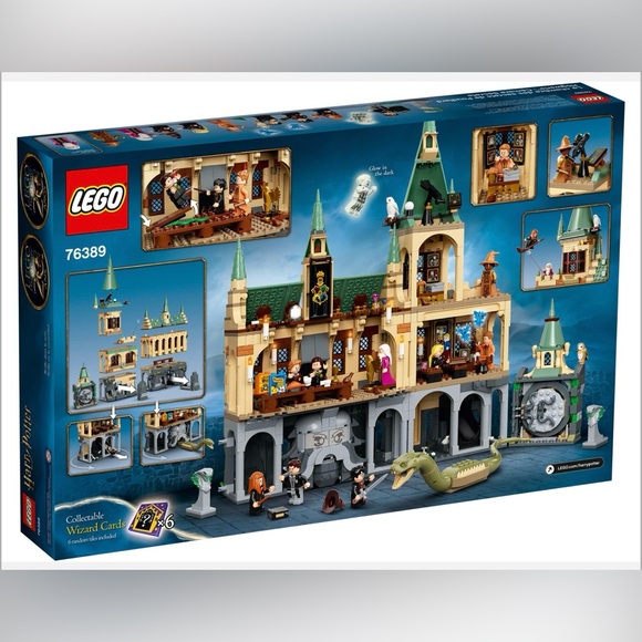 New LEGO 76389 Harry Potter Hogwarts Chamber of Secrets Factory Sealed Retired